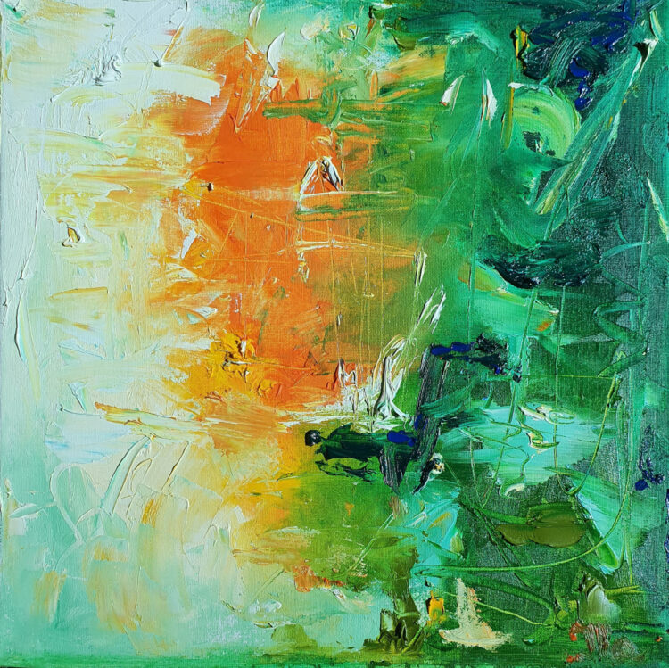 Sunset on the Mekong